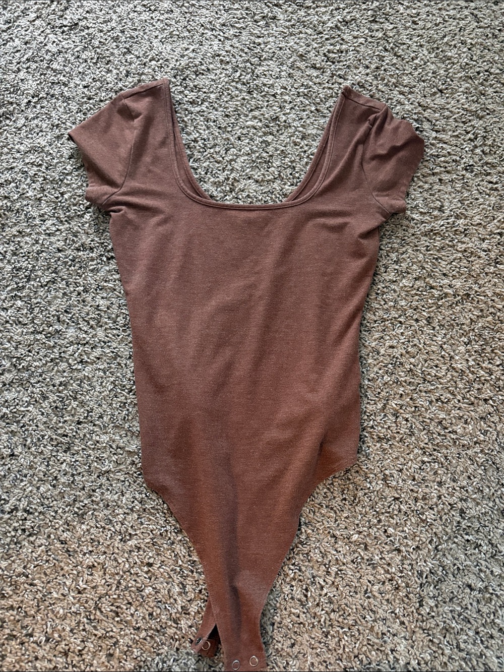 American Eagle Scoop Neck Short-Sleeve Bodysuit